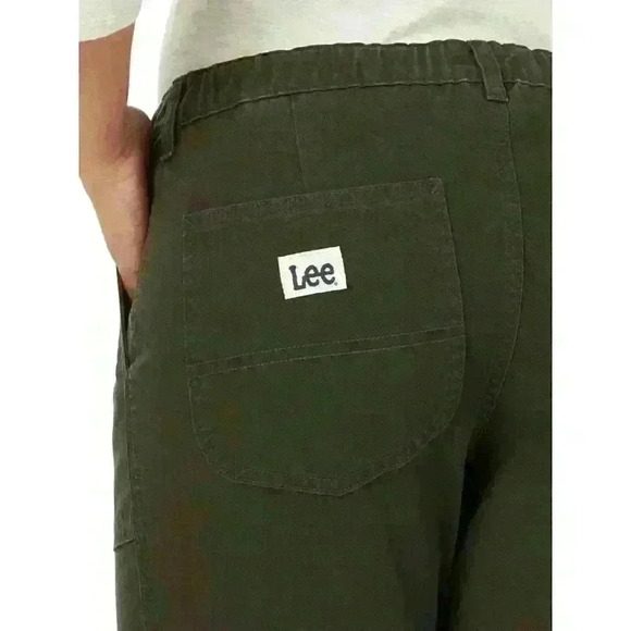 Lee Womens Heritage Tapered Utility Pant Mid Rise Reg Fit Size 8M, 20M Green - Picture 6 of 10